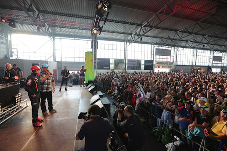 In der Karthalle auf dem Sachsenring wird mächtig was los sein