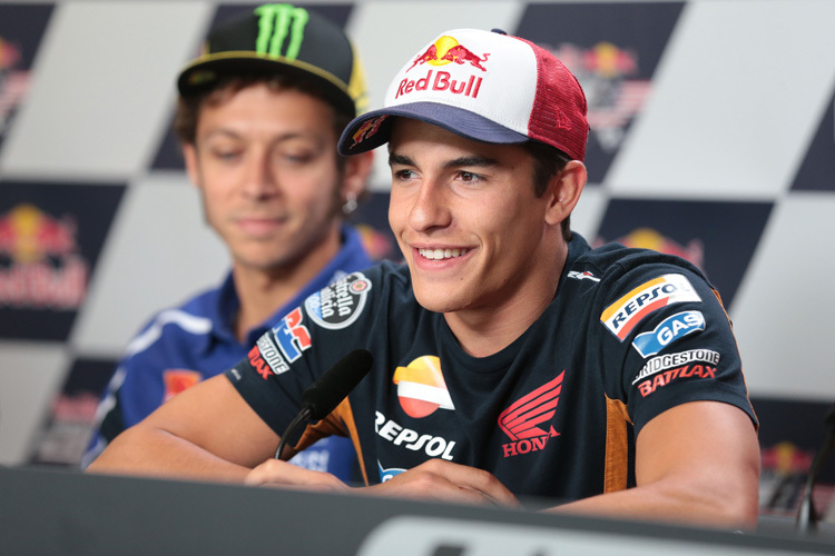 Marc Márquez geht mit seinen Erfolgen locker um 