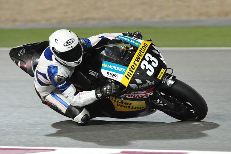 Sergio Gadea auf der Suter MMX2