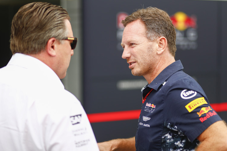 Zak Brown und Christian Horner