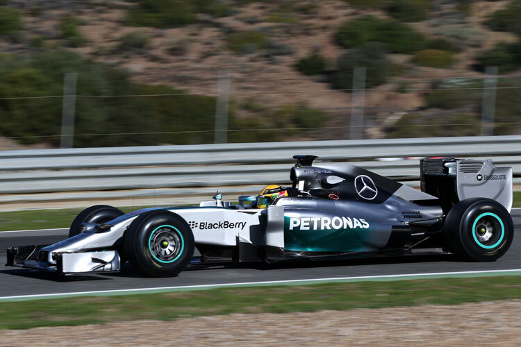Lewis Hamiltons Arbeit in Jerez ist getan