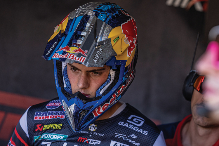 Jorge Prado geriet vor dem ersten Lauf in arge Probleme