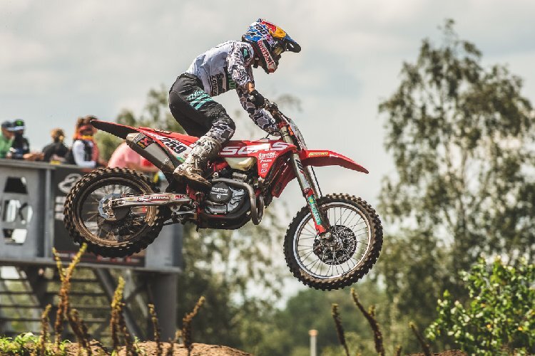 Glenn Goldenhoff sorgte für den ersten MX-Triumph von GasGas