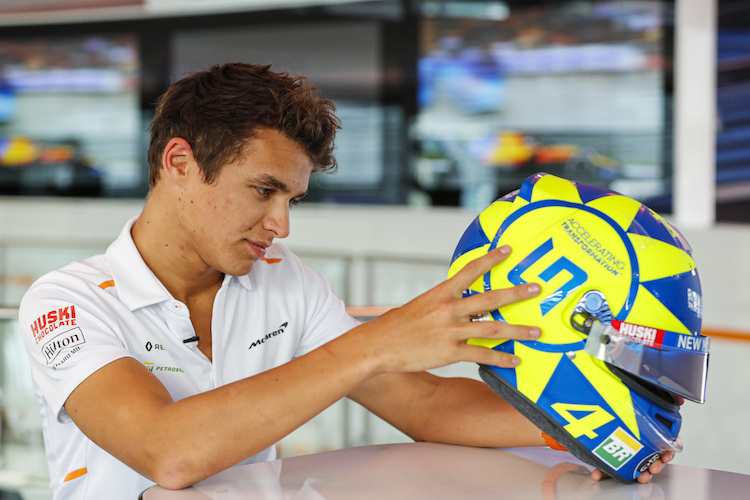 Lando Norris 2019 in Monza