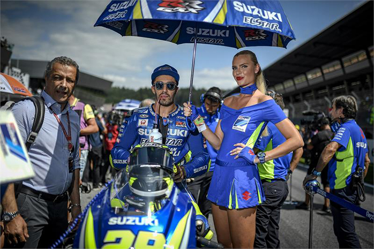 Suzuki-Pilot Andrea Iannone