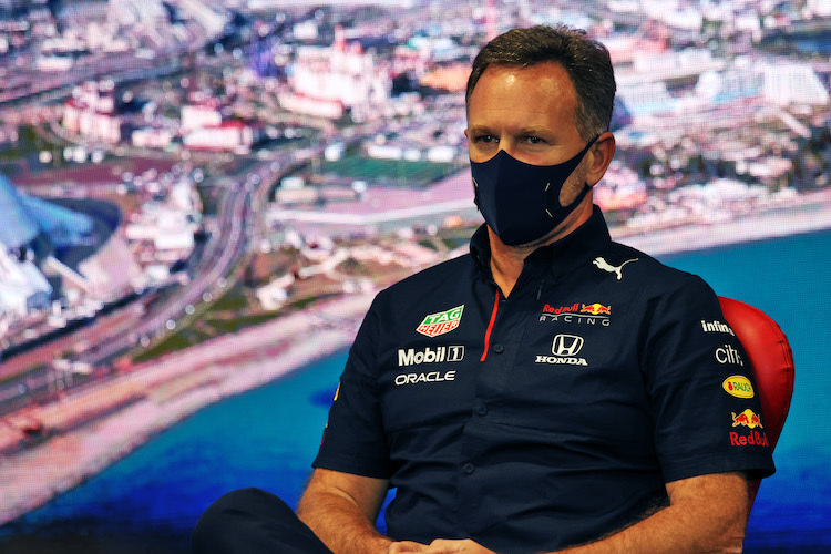 Red Bull Racing-Teamchef Christian Horner