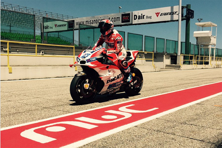 Casey Stoner in Misano