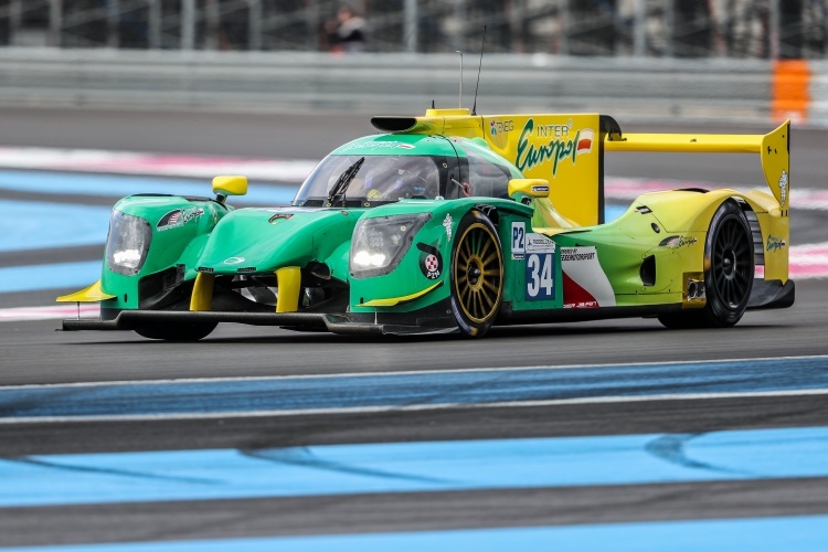 Im Ligier JS P217 von Inter Europol Competition fehlt noch der dritte Pilot