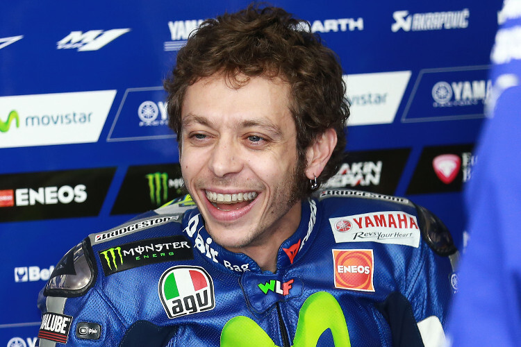 Hat 2015 bisher gut lachen: Valentino Rossi