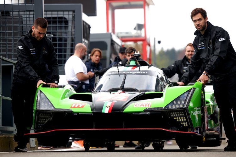 Der Lamborghini SC63 in Spa