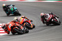 Harte Kämpfe: Lecuona (27) vor Pol Espargaró (44), Nakagami (30) und Morbidelli