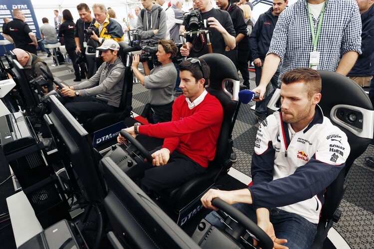 Christian Vietoris, Mike Rockenfeller und Martin Tomczyk