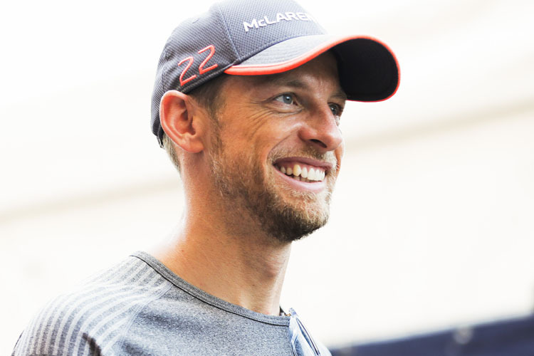 Jenson Button freut sich schon auf seinen nächsten Einsatz auf der Rennstrecke