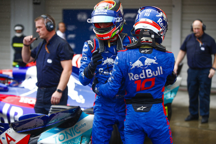 Brendon Hartley und Pierre Gasly