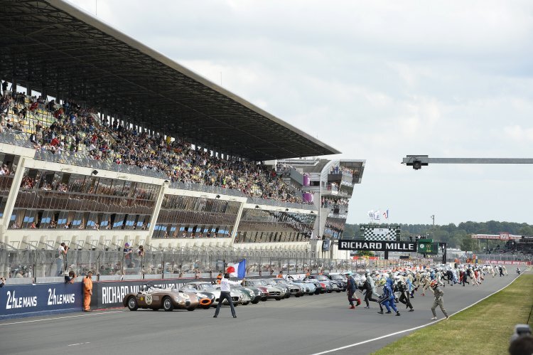 Der klassische Le-Mans-Start