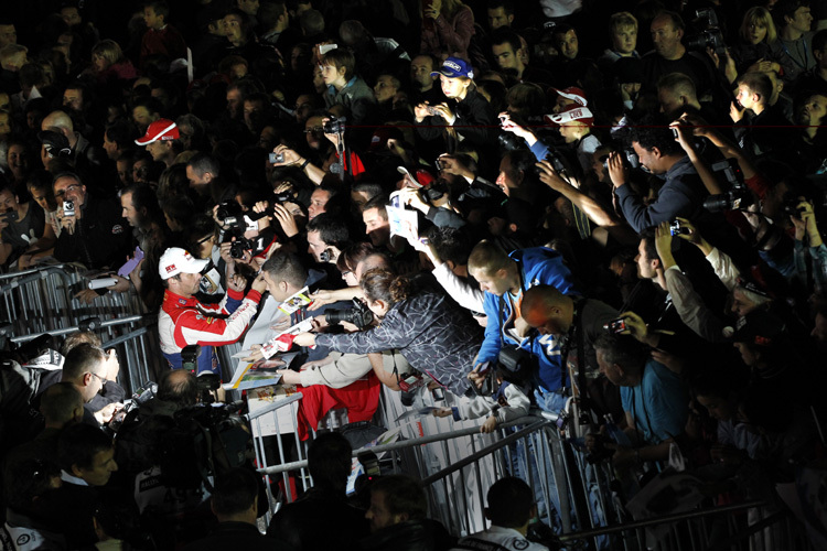 Frankreich feiert den neunen Champion Sébastien Loeb