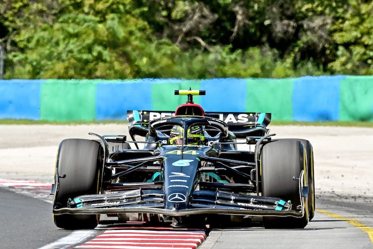 Lewis Hamilton sicherte sich im Qualifying die Pole zum Ungarn-GP