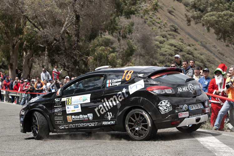 Robert Consani im Renault Mégane