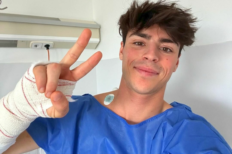 Alonso Lopez meldete sich nach Eingriff aus dem Krankenhaus