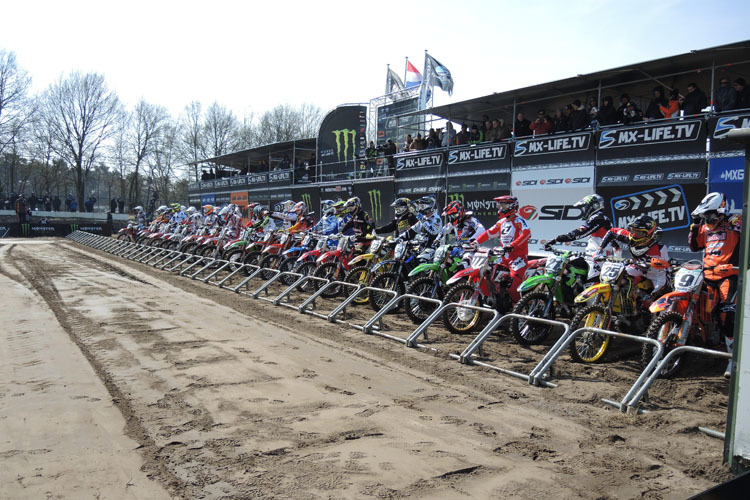 Die MX1-Stars werden erst wieder 2014 in Mexiko am Gatter stehen