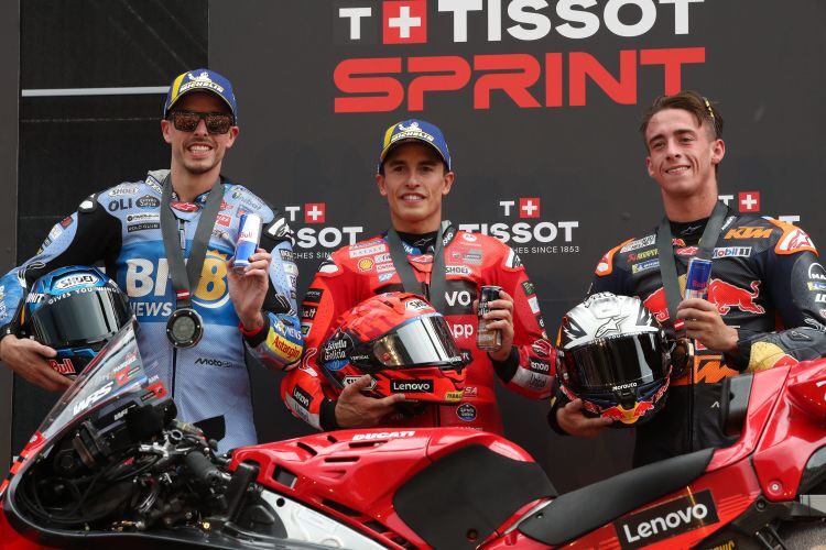 Sprint - Alex Márquez, Marc Márquez & Pedro Acosta