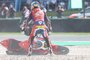 Alvaro Bautista scheut nicht das Risiko, wie auch hier bei seinem Sturz im Superpole-Race in Assen