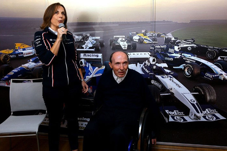 Claire und Frank Williams