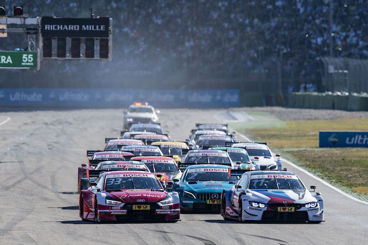 Bislang konnten die DTM-Piloten das Auto «vorspannen»