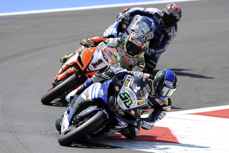 So hat es Laverty gern: vor Biaggi und Melandri