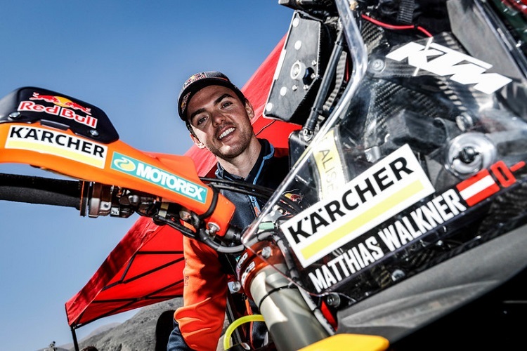 Red Bull-KTM-Pilot Matthias Walkner ist bereit