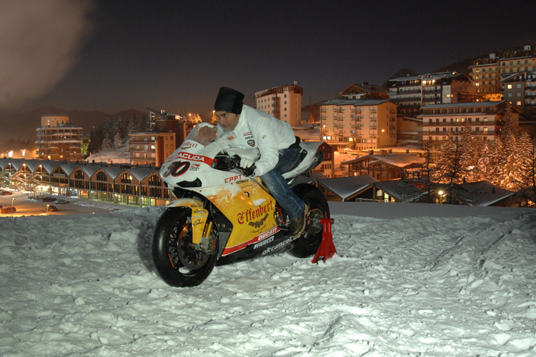 Effenbert Ducati weiss sich zu präsentieren