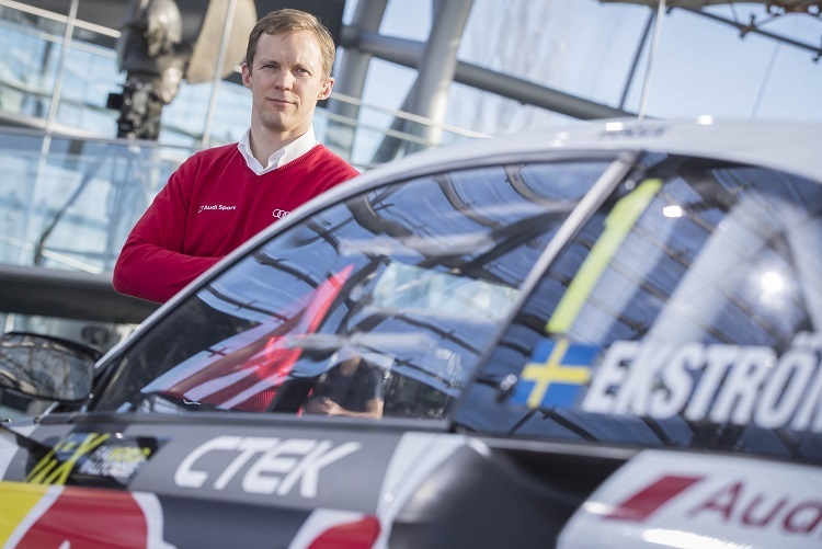 Mattias Ekström konzentriert voll auf Rallycross