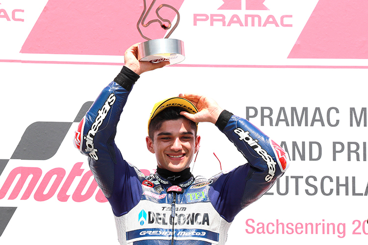 Jorge Martin feierte auf dem Sachsenring seinen fünften Saisonsieg