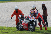 Jack Miller musste einen Crash einstecken