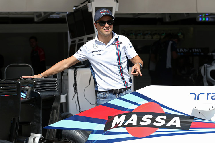 Felipe Massa durfte in Brasilien mit einer besonderen Lackierung ausrücken