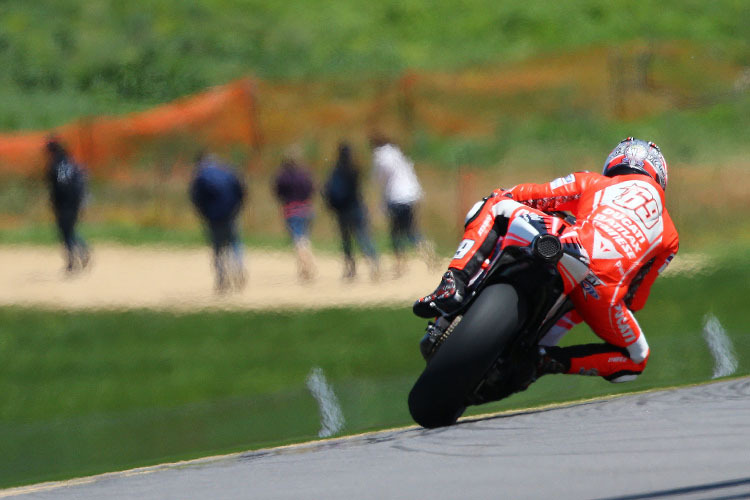 Nicky Hayden in Texas