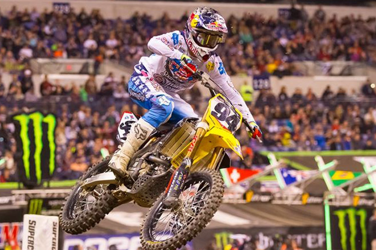 Ken Roczen kämpfte in Indianapolis um den Sieg