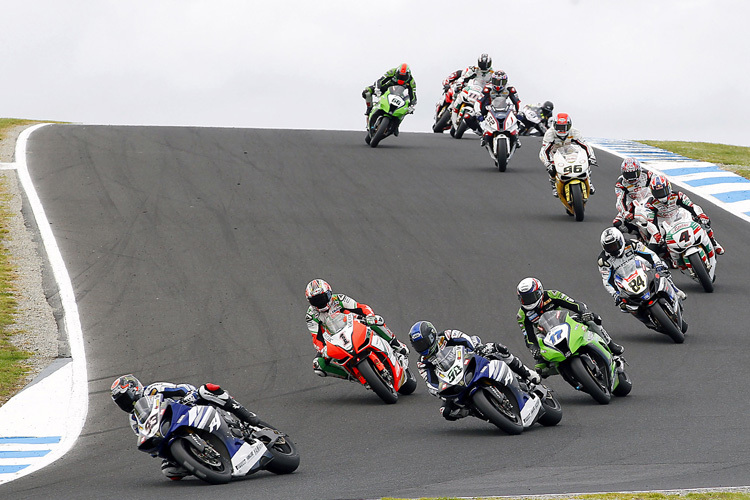 Phillip Island: Laverty vor Melandri (58) und Biaggi (1)