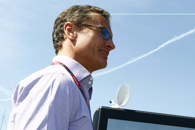 David Coulthard analysiert für die BBC im TV