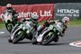Alex Lowes und Jonathan Rea sind zeitgleich auf der Strecke