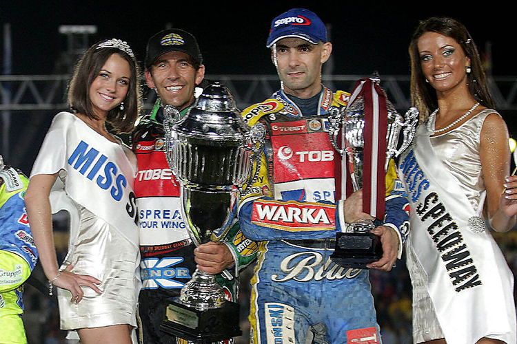 Ein Bild von 2009: Greg Hancock (li.) und Tomasz Gollob