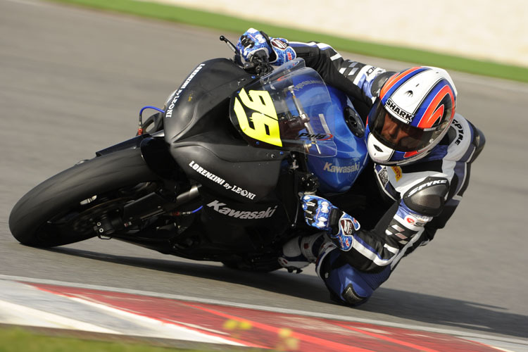 Fabian Foret beim Portimao-Test