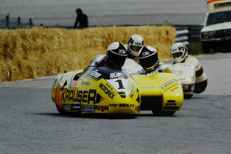 Biland/Waltisperg 1984 beim Salzburgring-GP