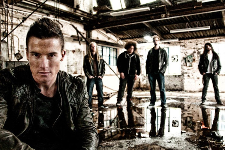 James Toseland (ganz links) mit seiner Band