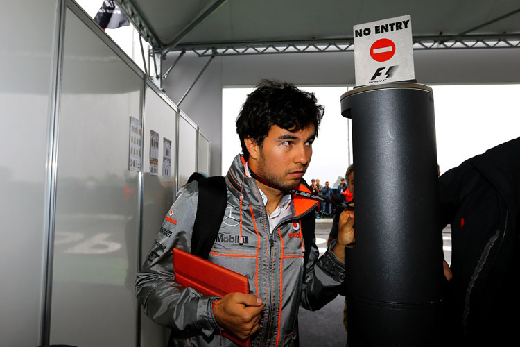 Sergio Pérez ist in Brasilien zum letzten Mal in McLaren-Montur unterwegs