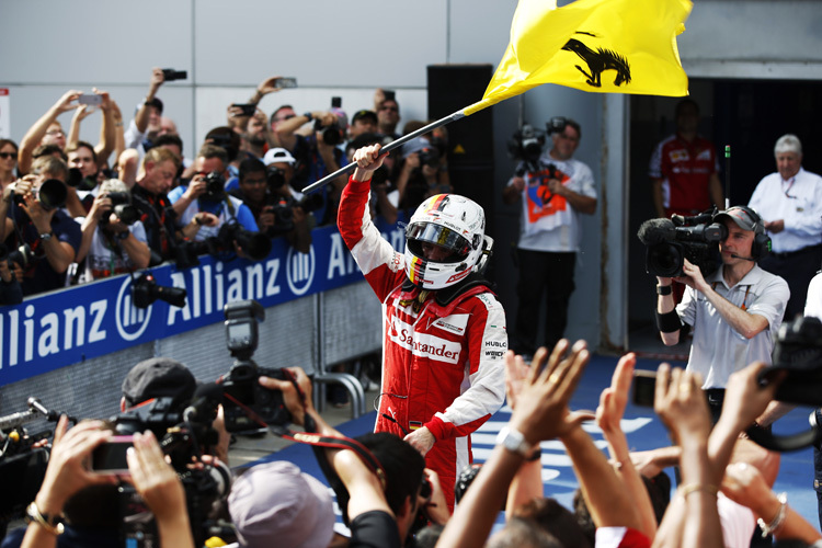 Sebastian Vettel: «Ich wollte jede Sekunde geniessen»