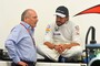 Ron Dennis mit Fernando Alonso