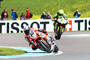 Verkehrte Welt: Evo-Bike (Badovini/86) vor Superbike (Elias/24)