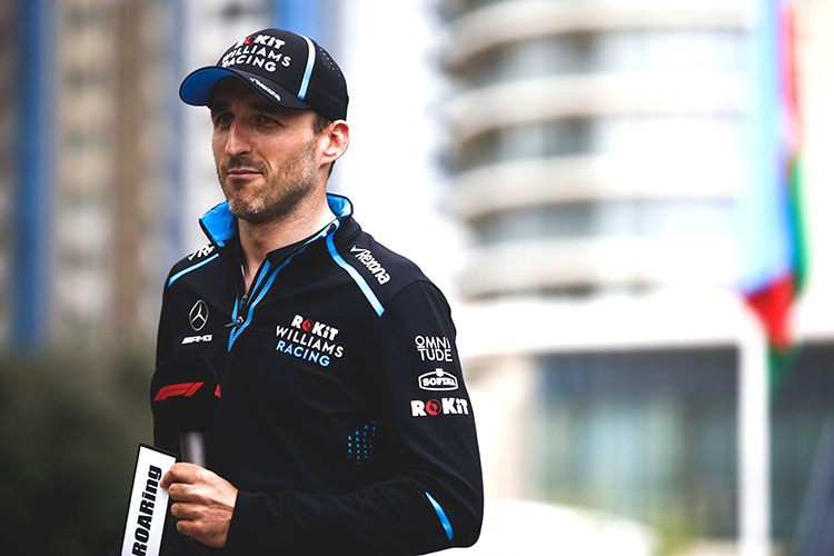 Robert Kubica in Baku