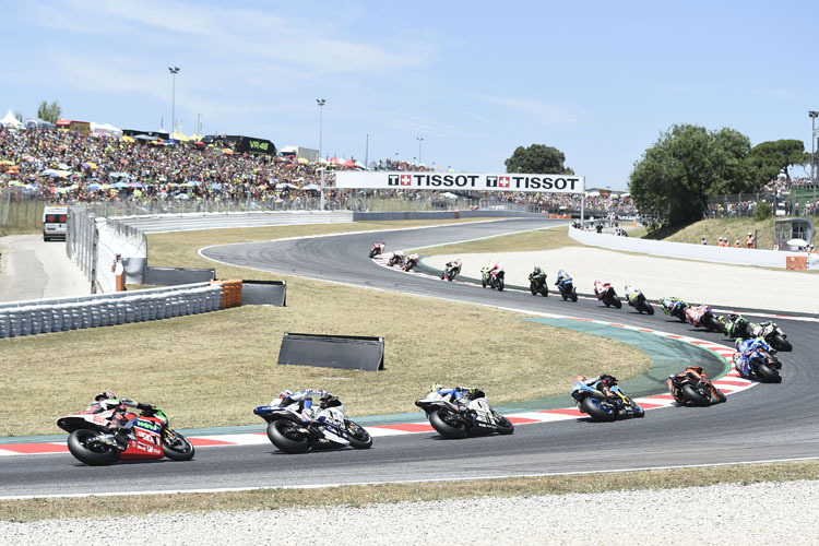 Das MotoGP-Feld in Barcelona: Für 2018 werden die Karten teilweise neu gemischt